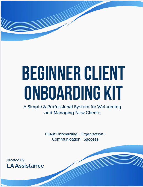 Beginner Client Onboarding Kit