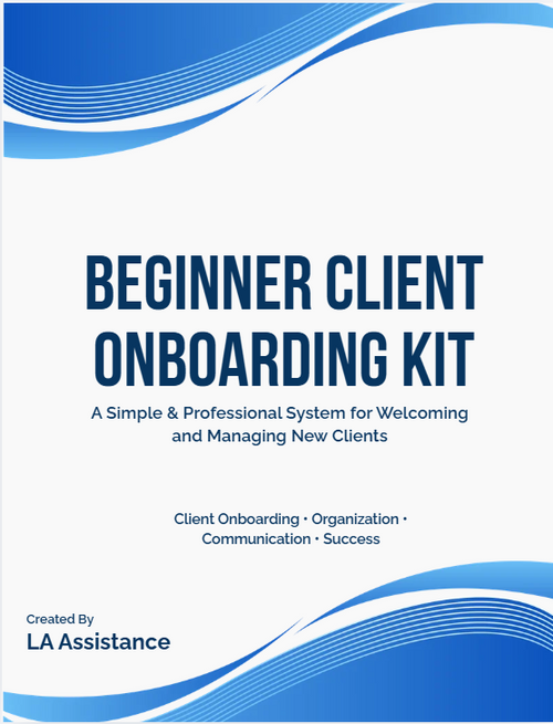 Beginner Client Onboarding Kit
